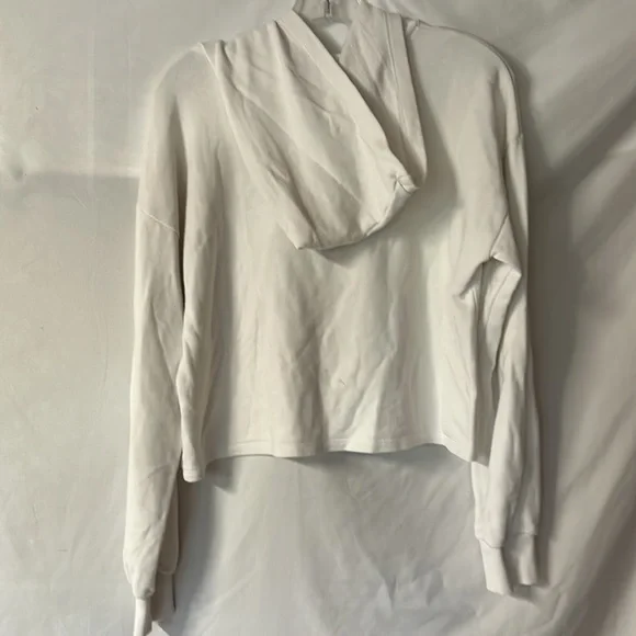 Benetton  Oversized Hoodie - Off White - Size S - Picture 4 of 4